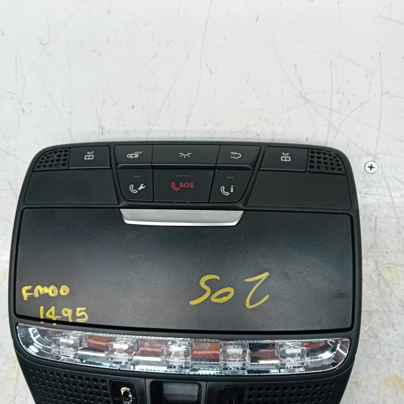 MERCEDES BENZ  C-CLASS W205 MHEV INTERIOR LIGHT A0009008407 2014 ON FM001495