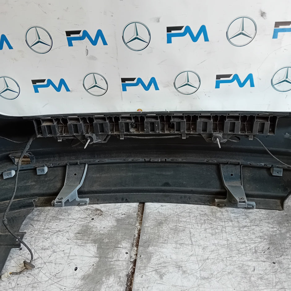 MERCEDES BENZ E-CLASS C207 COUPE REAR BUMPER 2016 WHITE A2076100408 FMX109