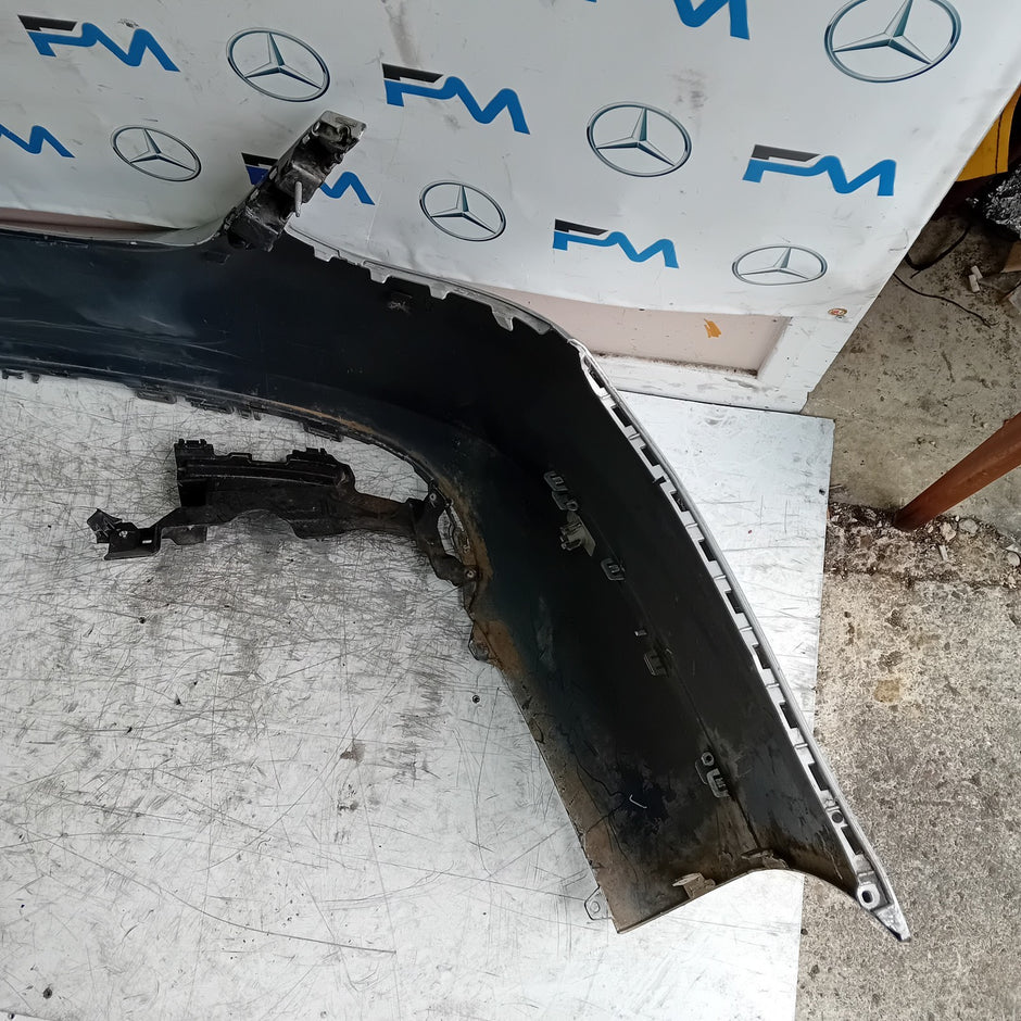 MERCEDES C-CLASS W205 SLN REAR BUMPER 2014 SILVER A2058850138 FMX44