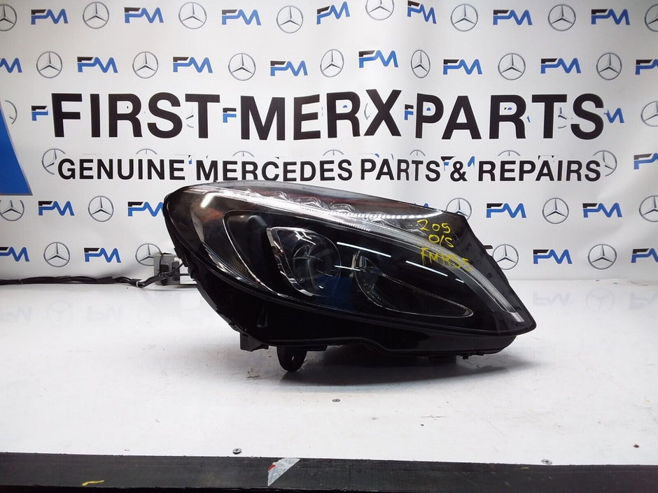2018 MERCEDES C-CLASS W205 O/S HEADLIGHT  A2059062604 FMH55 LED HIGH PERFORMANCE