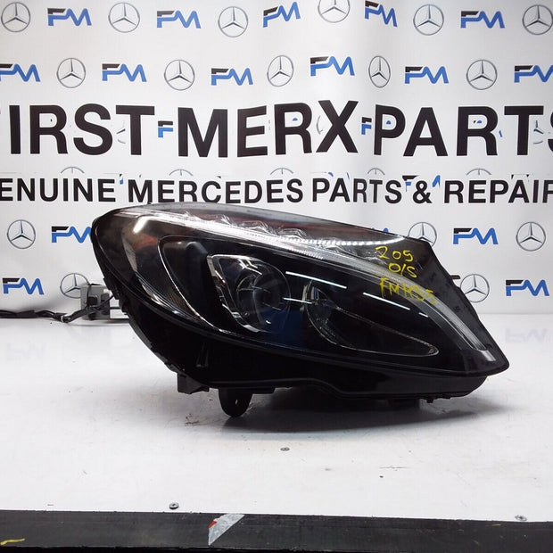 2018 MERCEDES C-CLASS W205 O/S HEADLIGHT  A2059062604 FMH55 LED HIGH PERFORMANCE