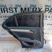 MERCEDES C-CLASS W204 SLN PASSENGER REAR DOOR NSR BLUE 2008-14 COMPLETE FMD462