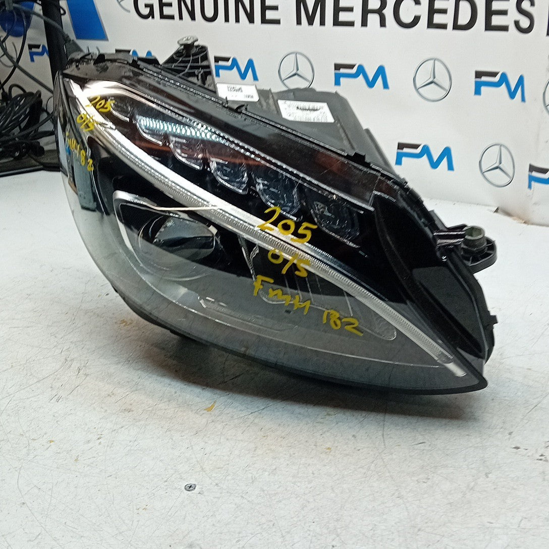 MERCEDES C-CLASS HEADLIGHT DRIVER OS RIGHT A2059062604 2018 HIGH PERFORM FMH182