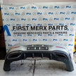 MERCEDES BENZ CLA C118 REAR BUMPER SILVER 2019 ON A1188859501 COMPLETE FMX120