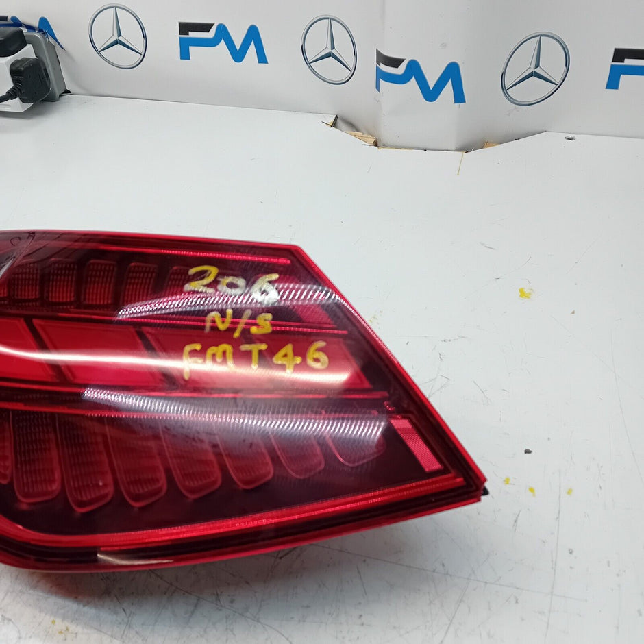 MERCEDES C-CLASS W206 2022 REAR PASSENGER N/S TAIL LIGHT A2069068601 FMT46