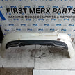 MERCEDES BENZ C-CLASS W205 SLN REAR BUMPER 2015 WHITE A2058850138 FMX54