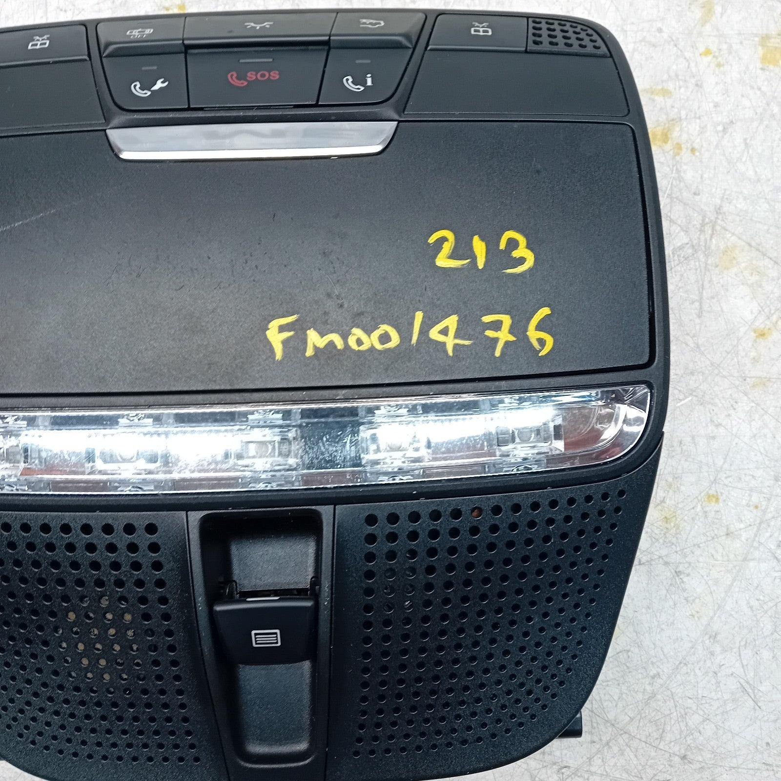 MERCEDES BENZ  C-CLASS W213 MHEV INTERIOR LIGHT A0009005810 2016 ON FM001476