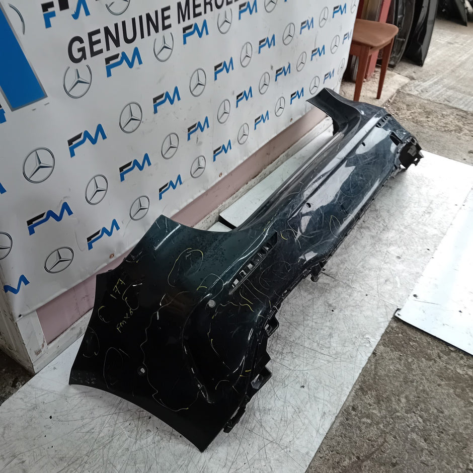 MERCEDES BENZ  A-CLASS W177 REAR BUMPER A1778804801 2018 BLACK FMX6