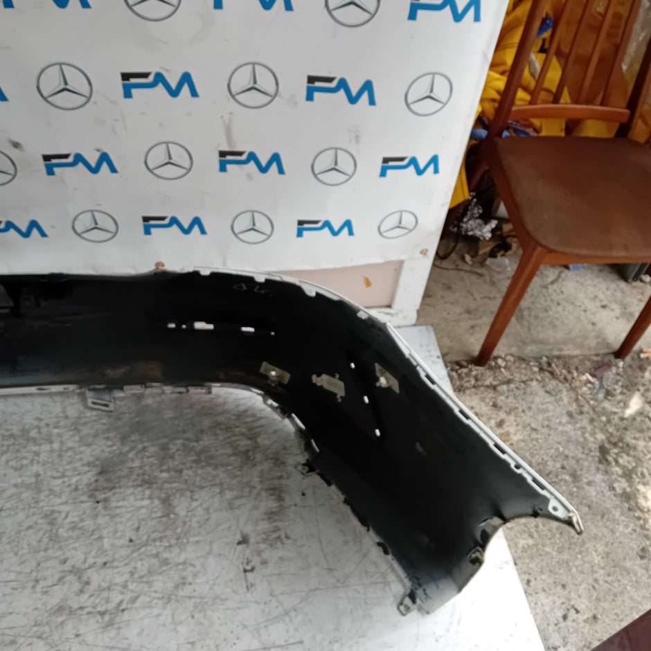 MERCEDES BENZ  C-CLASS C205 CP REAR BUMPER 2014 WHITE  COMPLETE FMX42