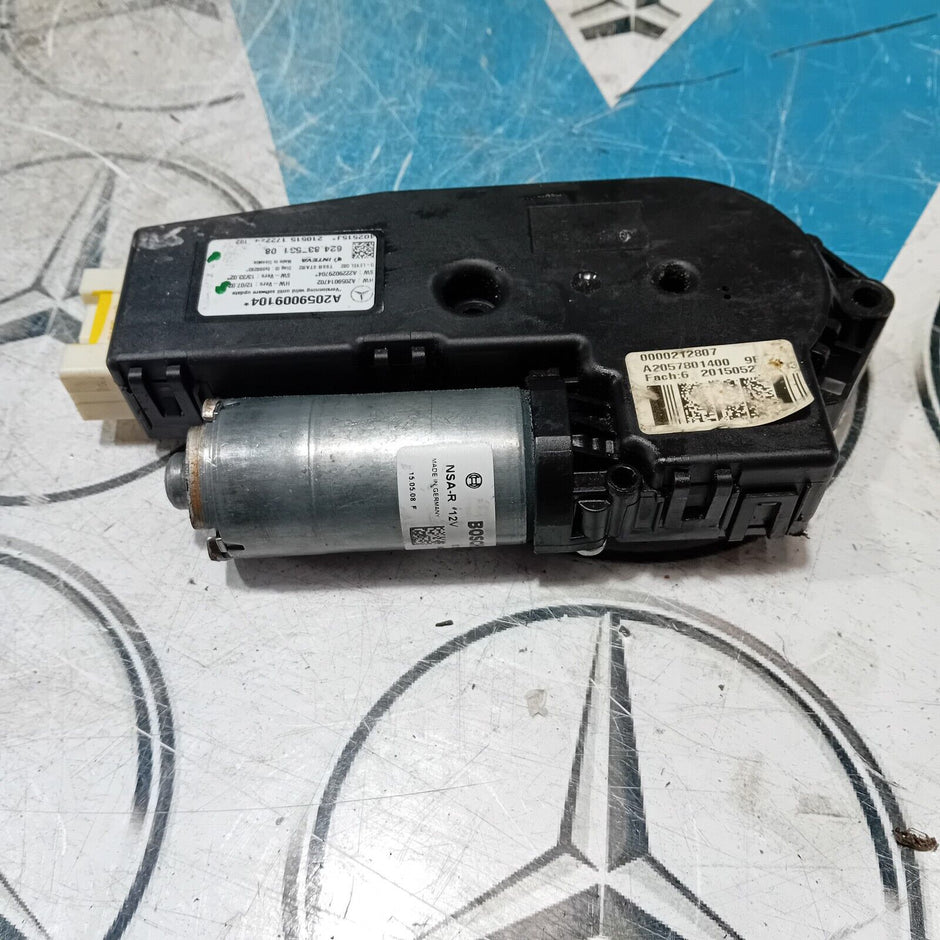 2014 MERCEDES C CLASS W205 PANORAMIC SUN ROOF MOTOR 0390200100 BOSCH