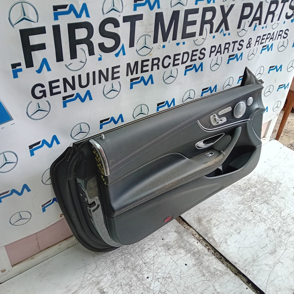 MERCEDES E-CLASS W238 PASSENGER FRONT DOOR NSF 2016 ON GREY COMPLETE FMD407