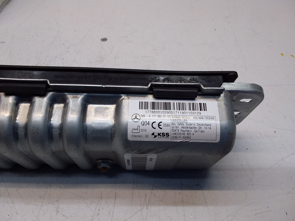 2019 MERCEDES BENZ A-CLASS W177 DRIVER SIDE KNEE AIRBAG A1778600102 FM00325