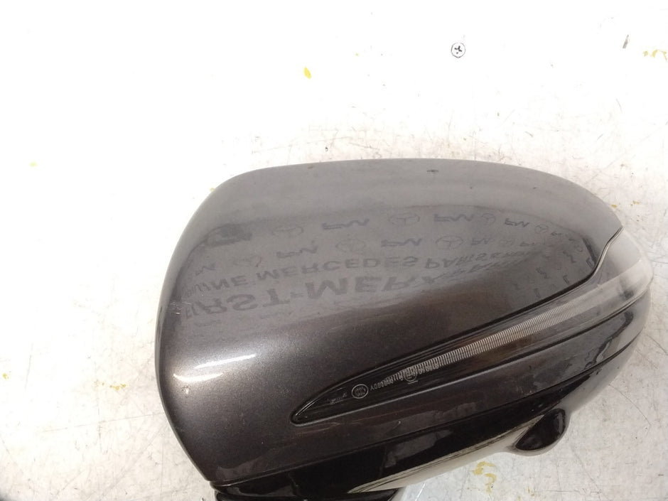 MERCEDES E-CLASS 2016 On W213 PASSENGER SIDE WING MIRROR A0998108300 GREY FMM23