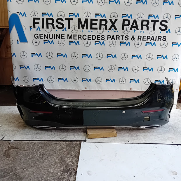 MERCEDES BENZ  A-CLASS W177 REAR BUMPER A1778801805 BLACK 2018 COMPLETE FMX1