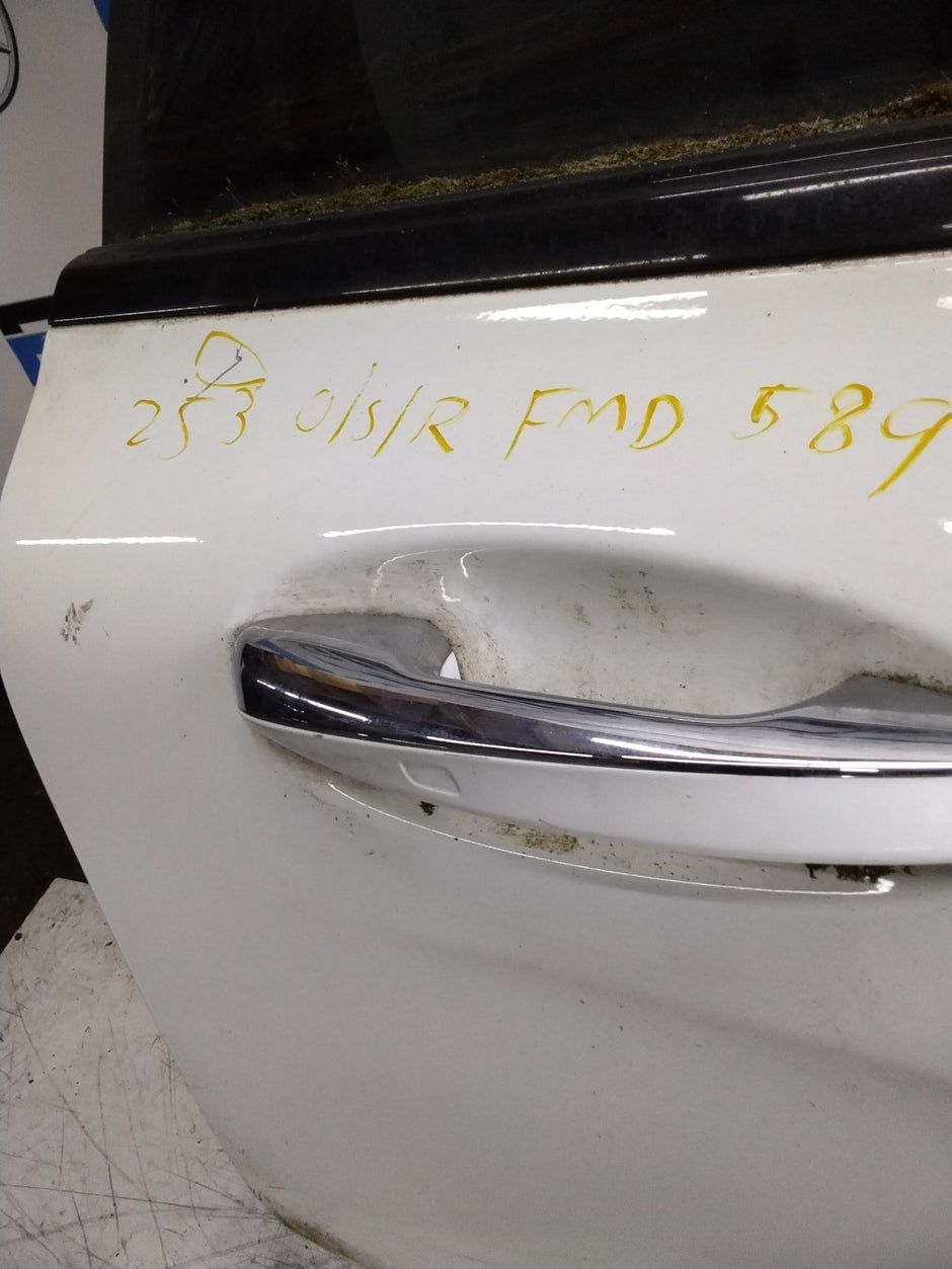 MERCEDES GLC X253  DRIVER REAR DOOR OSR WHITE 2016-22 FMD589