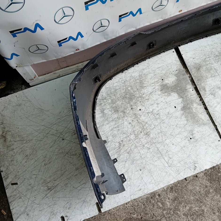 MERCEDES BENZ CLA W117 REAR BUMPER 2015 BLUE A1178800440 FMX48