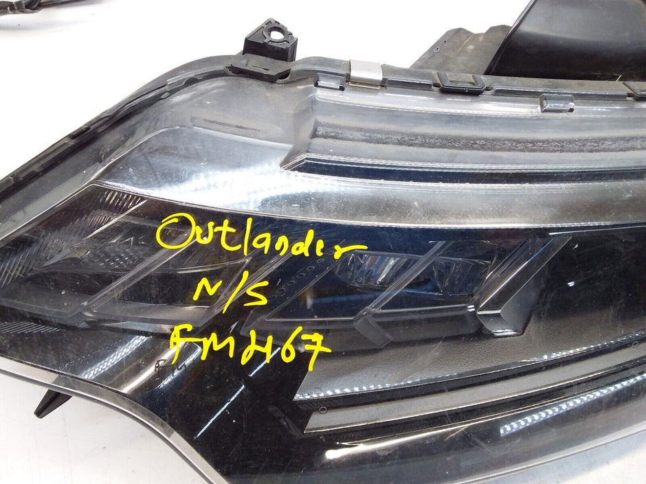 MITSUBISHI OUTLANDER MK3 2018 HEADLIGHT PASSENGER SIDE LEFT L009A Z80S FMH67