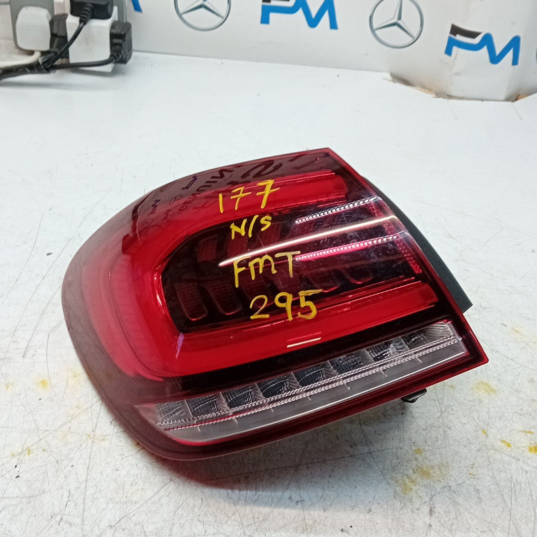 MERCEDES A-CLASS W177 PASSENGER LEFT REAR TAIL LIGHT A1779068302 2020 FMT295