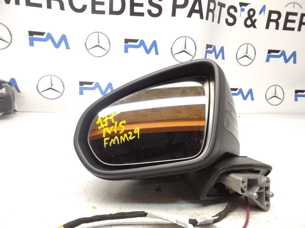 MERCEDES A-CLASS  W177 PASSENGER SIDE WING MIRROR A1778105304 GREY FMM29