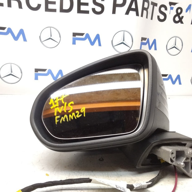 MERCEDES A-CLASS  W177 PASSENGER SIDE WING MIRROR A1778105304 GREY FMM29