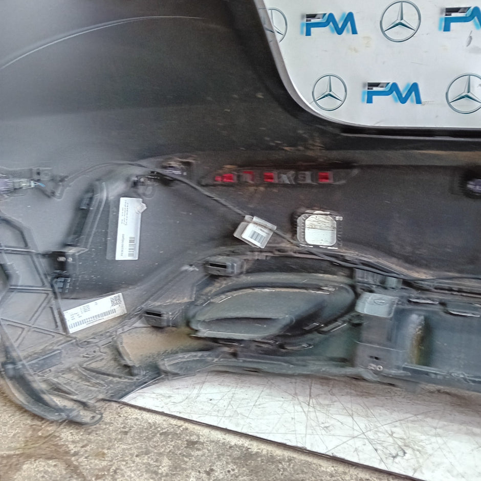 MERCEDES BENZ  A-CLASS W177 REAR BUMPER A1778804506 GREY 2018 COMPLETE FMX2