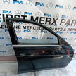 MERCEDES E-CLASS W212 SLN DRIVER FRONT DOOR OSF 2009-16 BLACK COMPLETE FMD361