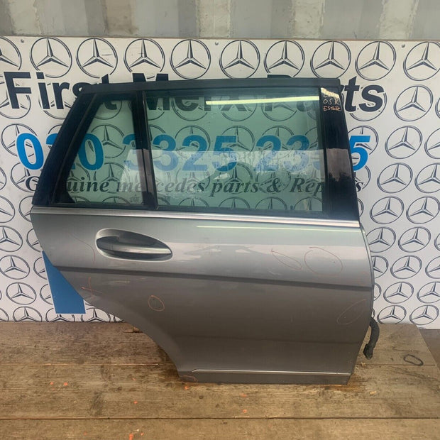 MERCEDES BENZ C CLASS W204 2009-2014 ESTATE OFF SIDE REAR DOOR COMPLETE