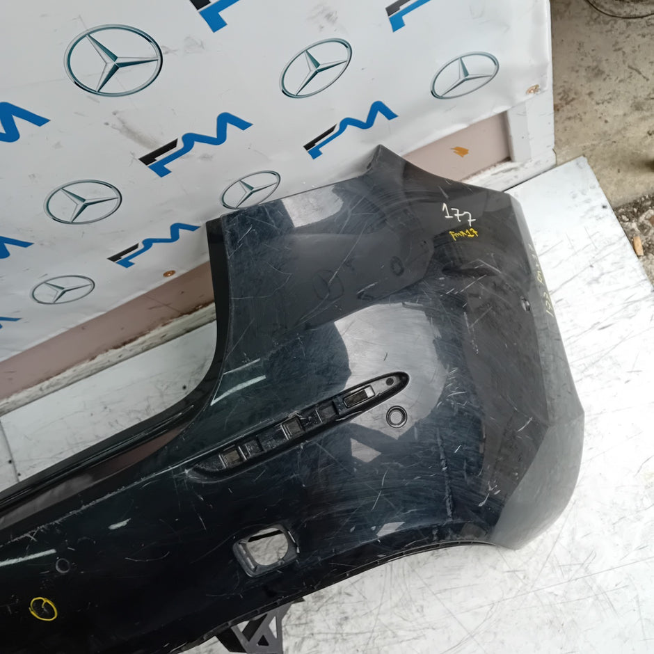 MERCEDES BENZ  A-CLASS W177 REAR BUMPER A1778856502 2018 BLACK FMX17