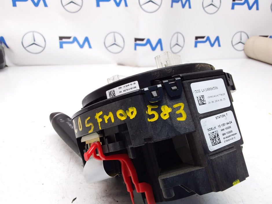 Mercedes C-CLASS W205 INDICATOR/WIPER GEAR SELECT + SQUIB  2014 FM00583