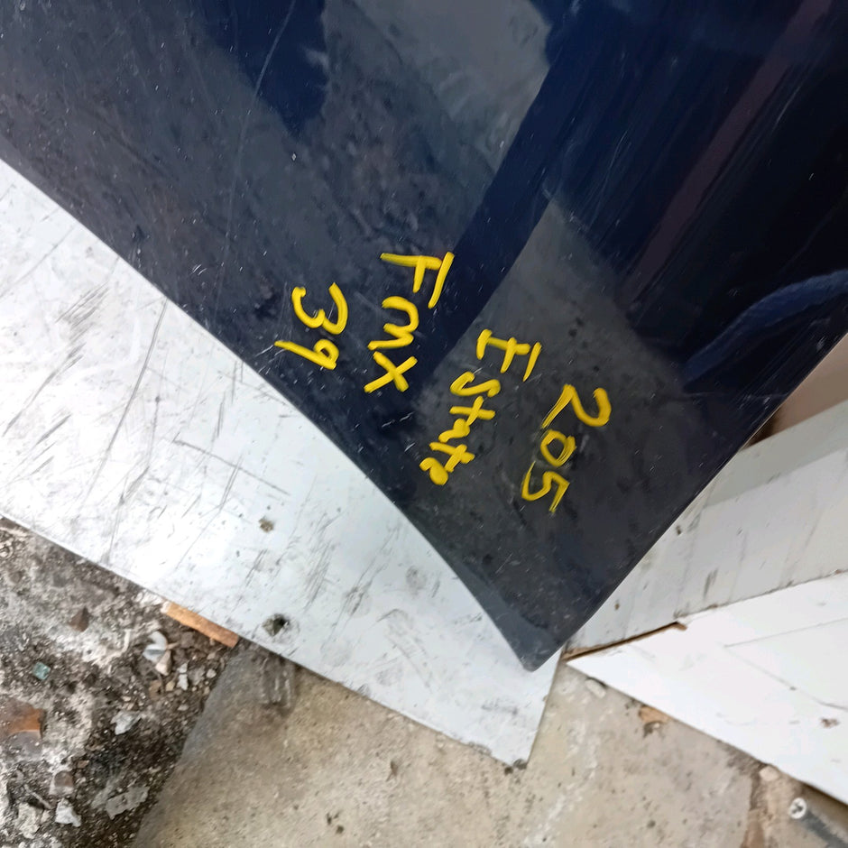 MERCEDES C-CLASS S205 EST REAR BUMPER 2014 BLUE  A2058856238 COMPLETE FMX39