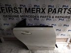 MERCEDES CLA W117 SLN DRIVER REAR DOOR OSR WHITE 2013-19 COMPLETE FMD340