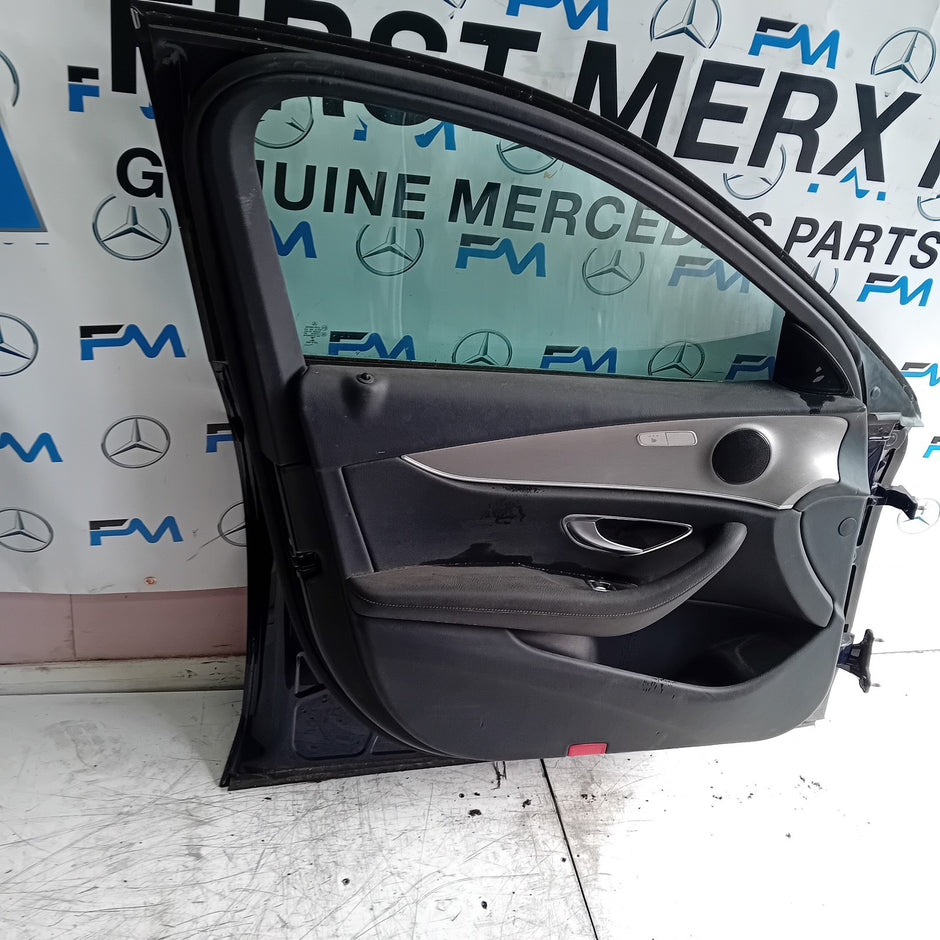 MERCEDES E-CLASS W213 SLN PASSENGER FRONT DOOR NSF BLUE 2016 ON COMPLETE FMD200