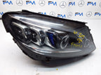 2018 MERCEDES C-CLASS W205 O/S Driver HEADLIGHT A2059061606 FMH48 MULTIBEAM