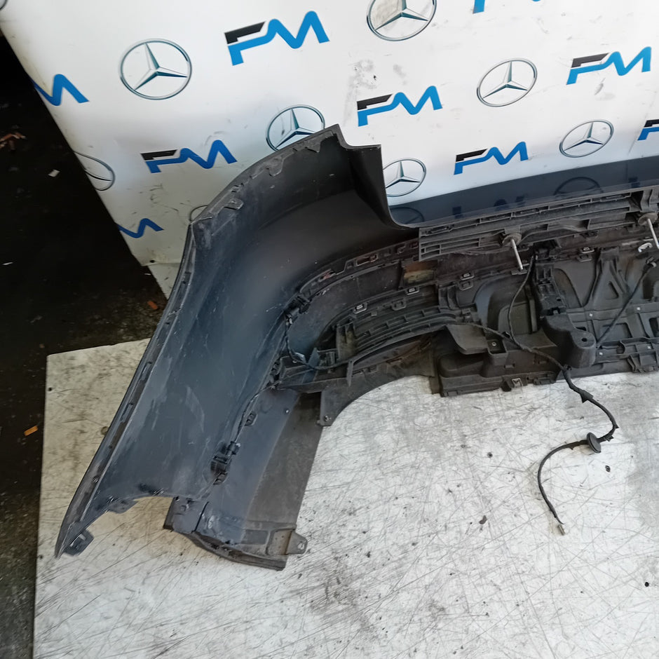MERCEDES BENZ GLC W253 REAR BUMPER A2538850200 2016 BLACK COMPLETE FMX155