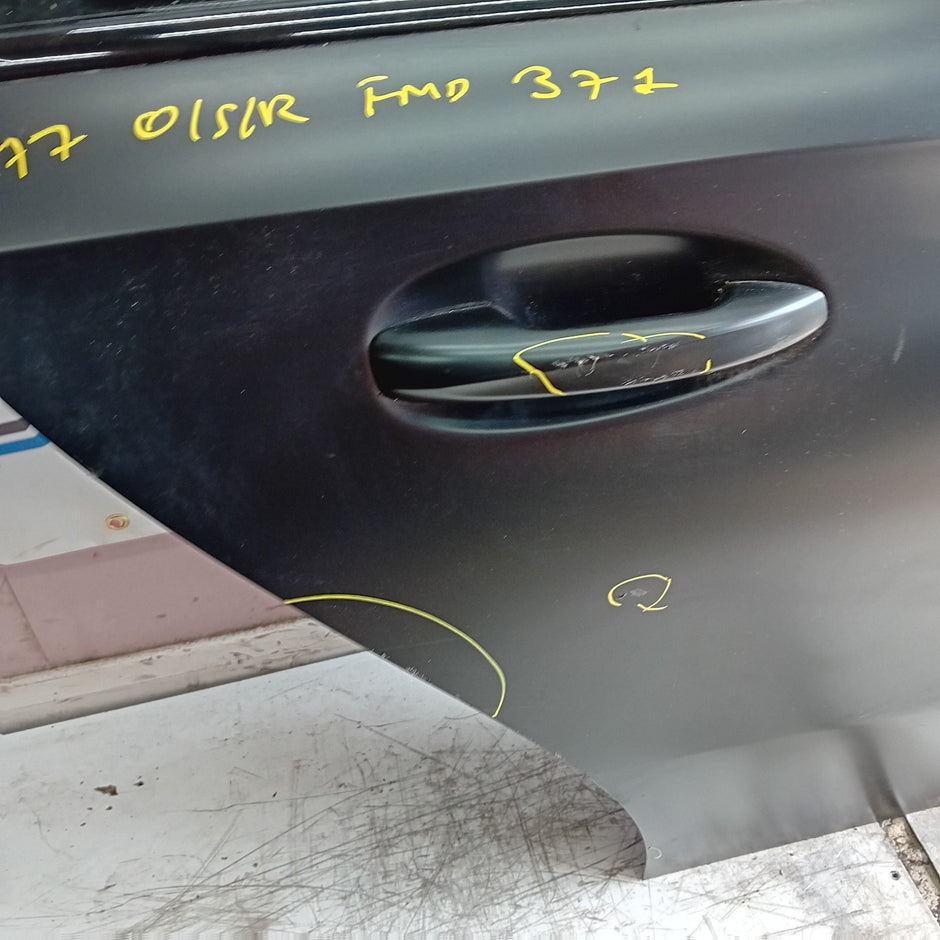 MERCEDES BENZ A-CLASS W177 DRIVER REAR DOOR OSR GREY 2018 ON COMPLETE FMD371