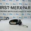 MERCEDES C-CLASS W205 PASSENGER WING MIRROR NS WHITE 2014 PL A2058101916 FMM60