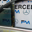 MERCEDES BENZ  BENZ C-CLASS W204 DRIVER REAR DOOR OSR 2012 GREY FMD526