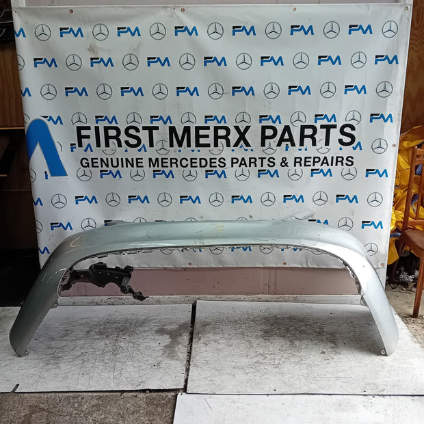 MERCEDES C-CLASS W205 SLN REAR BUMPER 2014 SILVER A2058850138 FMX44