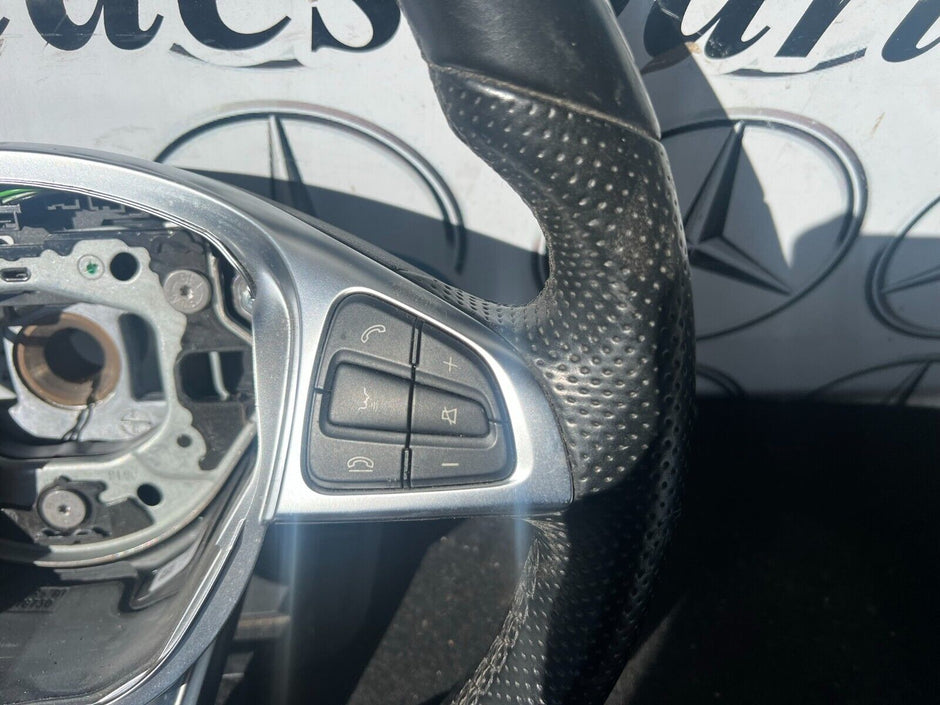 2015 MERCEDES C CLASS STEERING WHEEL NON AUTOMATIC A0004603703 GENUINE