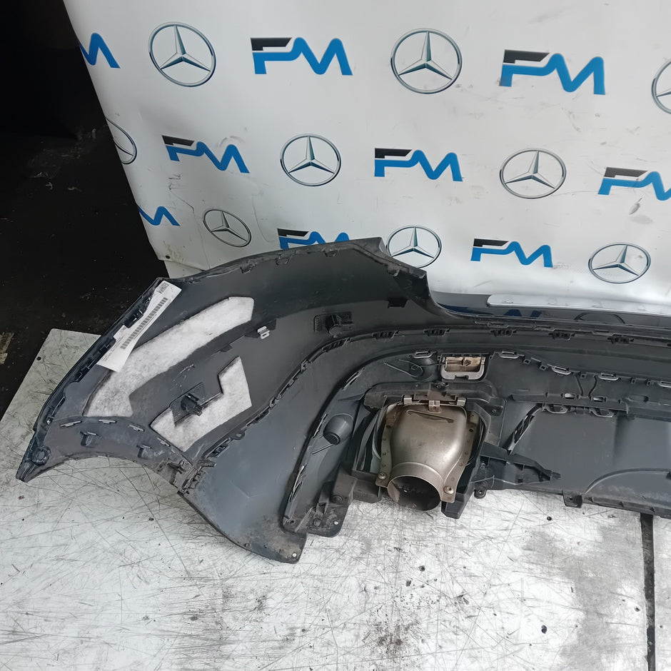 MERCEDES BENZ GLA X156 REAR BUMPER BLACK 2014-19 A1568802640 FMX75