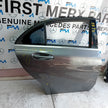 MERCEDES BENZ  A-CLASS W176 DRIVER REAR DOOR OSR GREY 2012- 2018 COMPLETE FMD209
