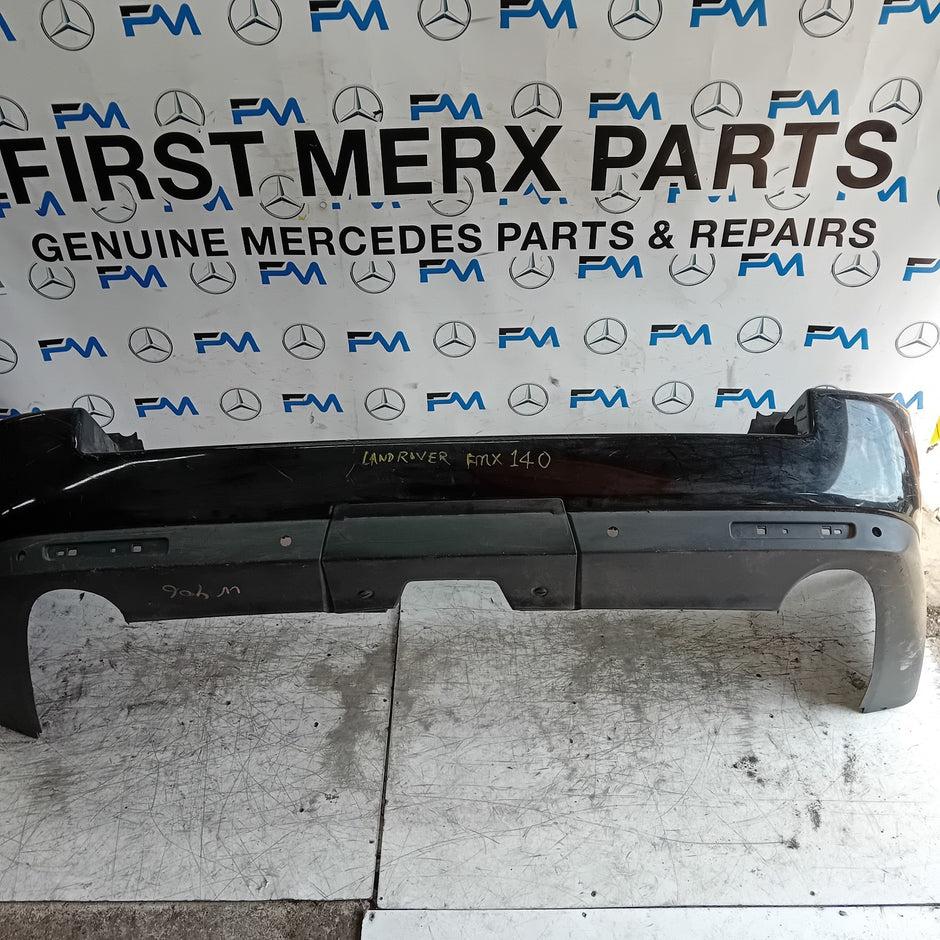 LAND ROVER SPORT REAR BUMPER BLACK 2010 AH3217KA802 COMPLETE FMX140