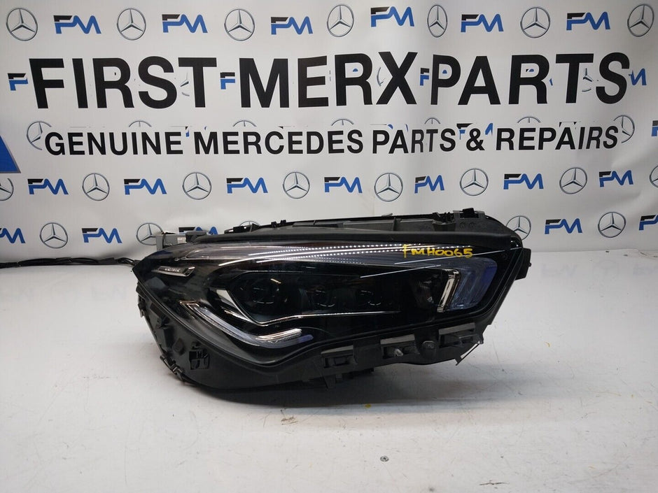 MERCEDES CLA W118 BARE HEADLIGHT Multibeam LED DRIVER SIDE A1189063400 FMH0065