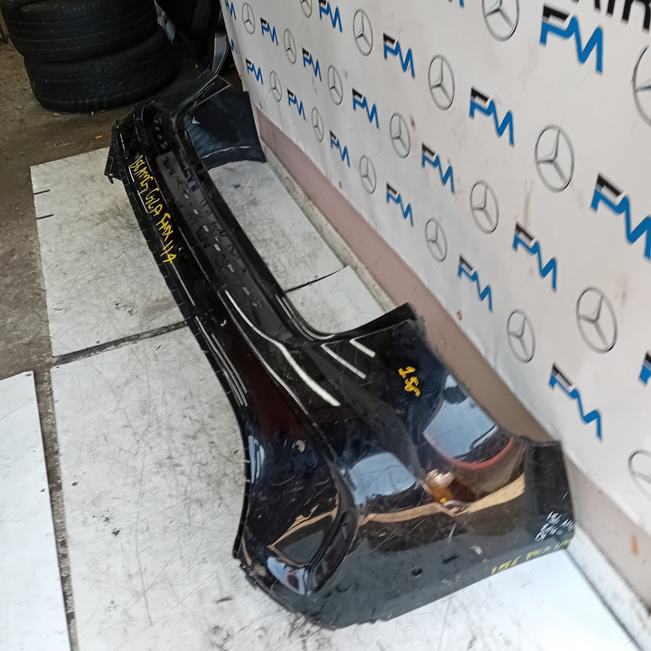 MERCEDES BENZ GLA X156 AMG REAR BUMPER BLACK 2014-19  A1568852425 FMX114