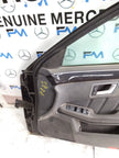 MERCEDES E-CLASS W212 SLN DRIVER FRONT DOOR OSR BLACK 2009-2016 COMPLETE FMD345