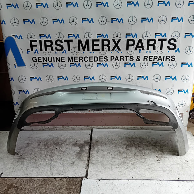 MERCEDES BENZ C-CLASS W205 SLN REAR BUMPER 2014 ON SILVER  A2058850138 FMX38