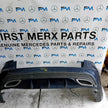 MERCEDES C-CLASS S205 EST REAR BUMPER 2014 BLUE  A2058856238 COMPLETE FMX39