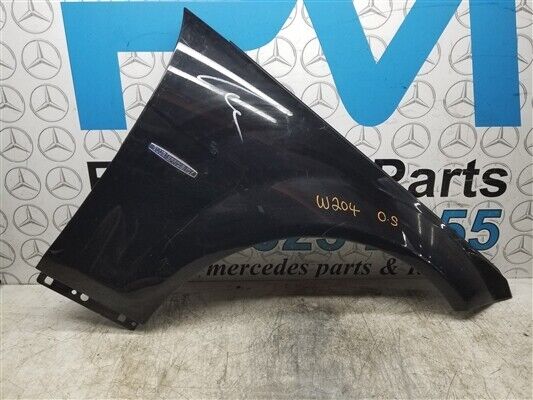 MERCEDES BENZ W204 C CLASS FRONT WING RIGHT SIDE BLACK