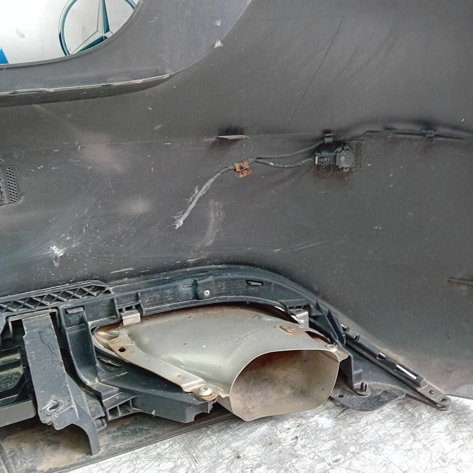 MERCEDES BENZ  A-CLASS W176 REAR BUMPER A1768854225 2016 BLACK COMPLETE FMX19