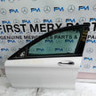 MERCEDES BENZ C-CLASS W205 PASSENGER SIDE FRONT DOOR N/S/F  WHITE FMD133